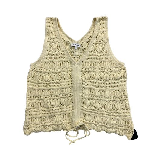 Top Sleeveless By Another Love In Yellow, Size:L