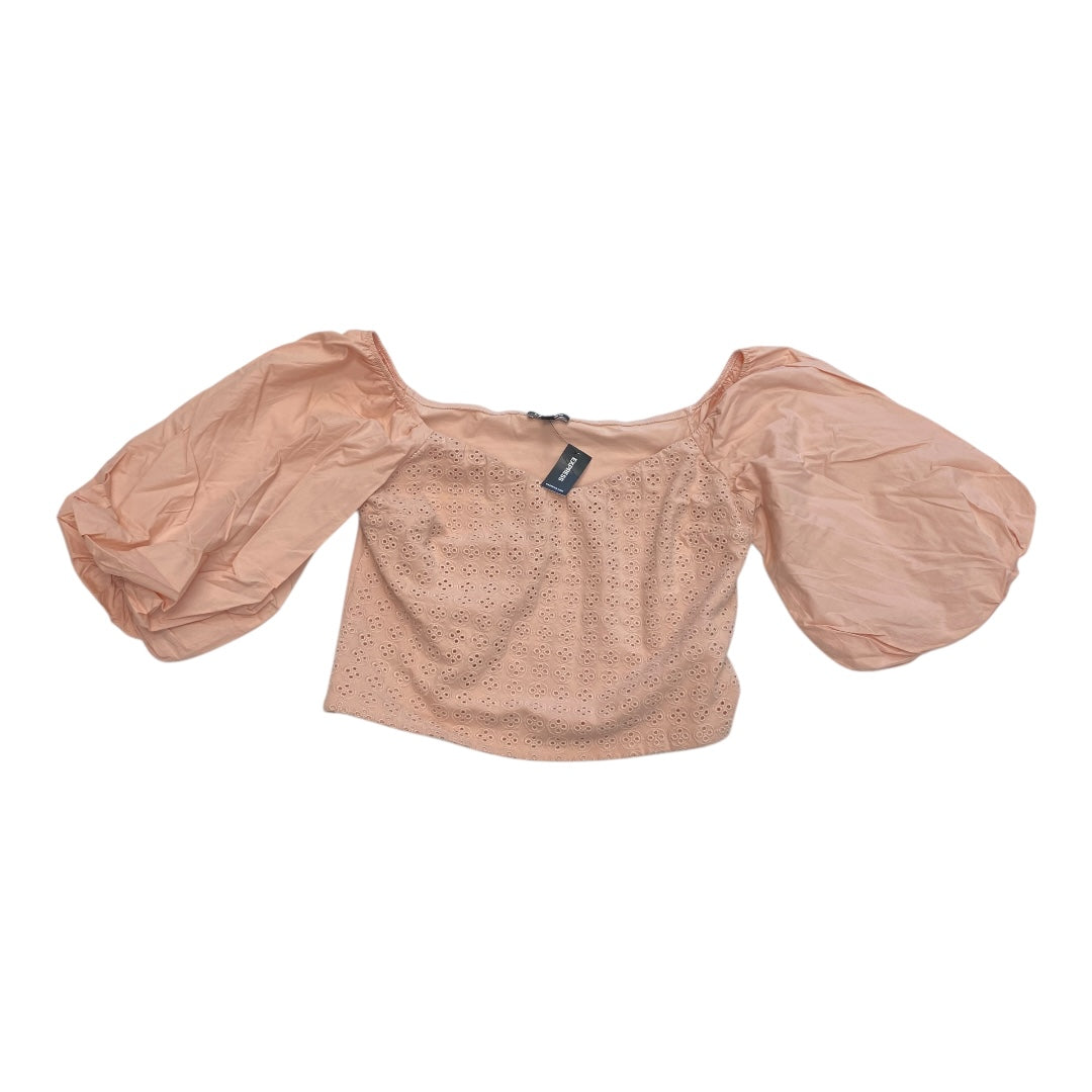 Top Ss By Express In Pink, Size:L