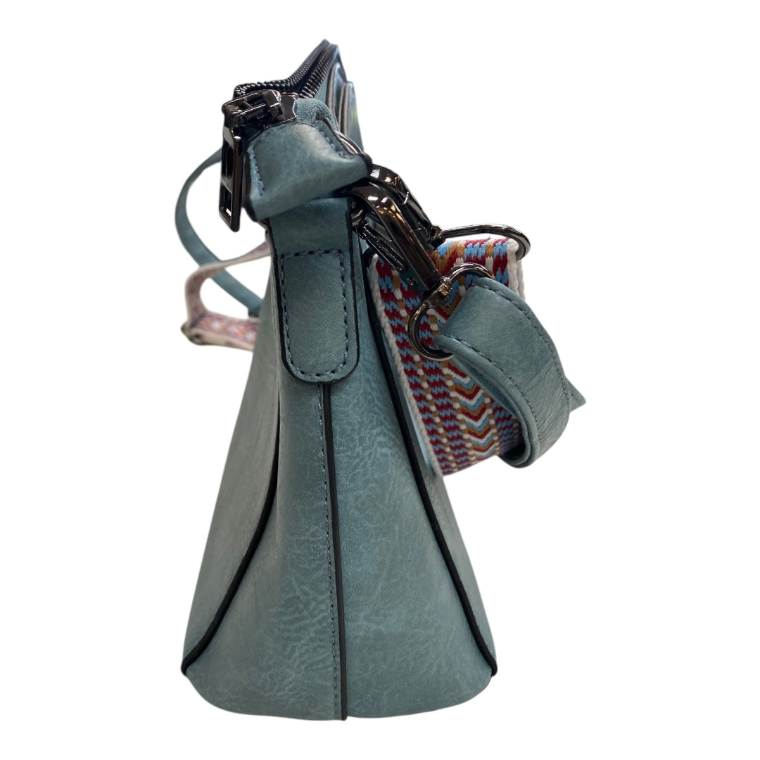 Handbag By Clothes Mentor In Blue, Size:Small