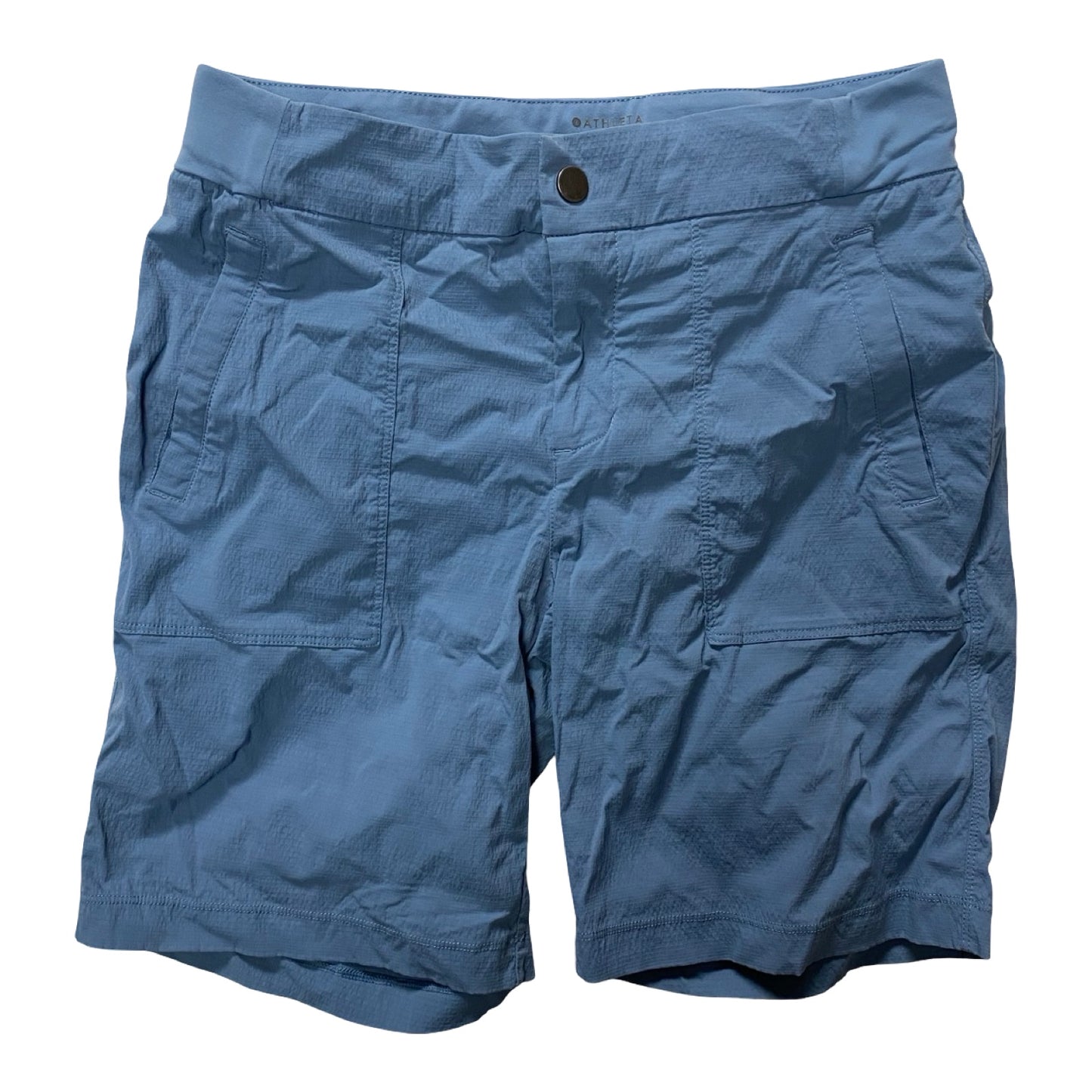 Athletic Shorts By Athleta In Blue, Size:6