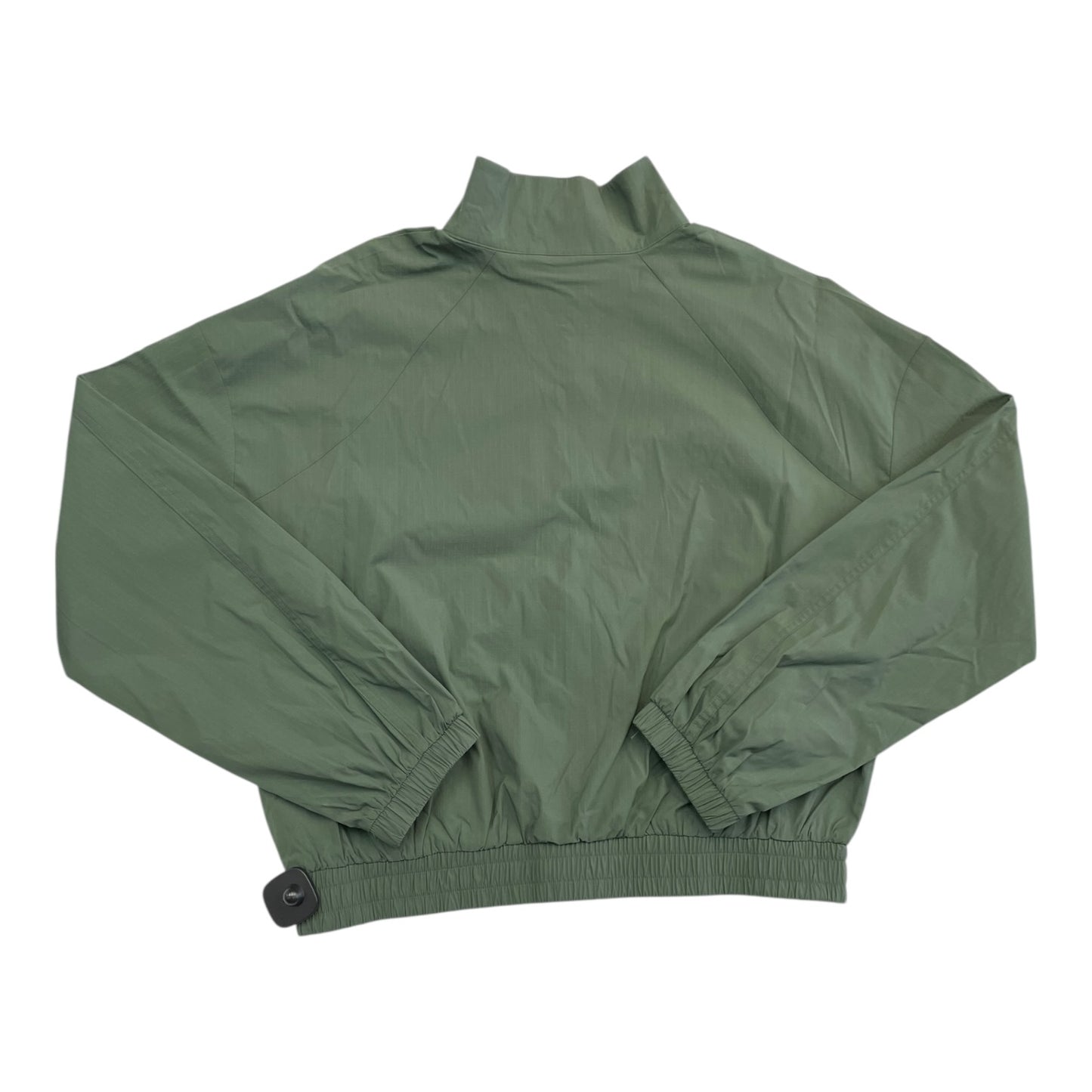 Athletic Jacket By Tek Gear In Green, Size:L