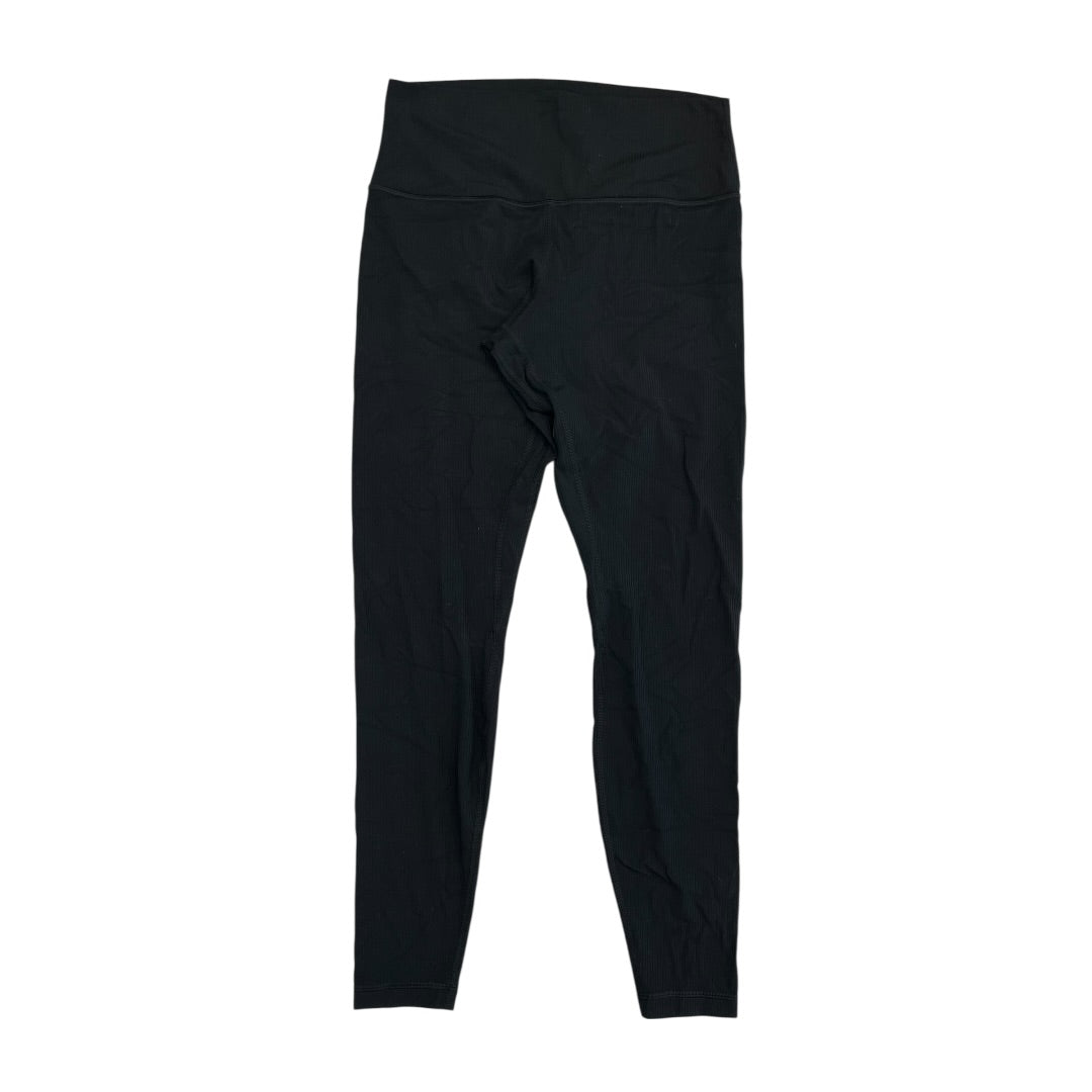 Athletic Leggings By Lululemon In Black, Size:10