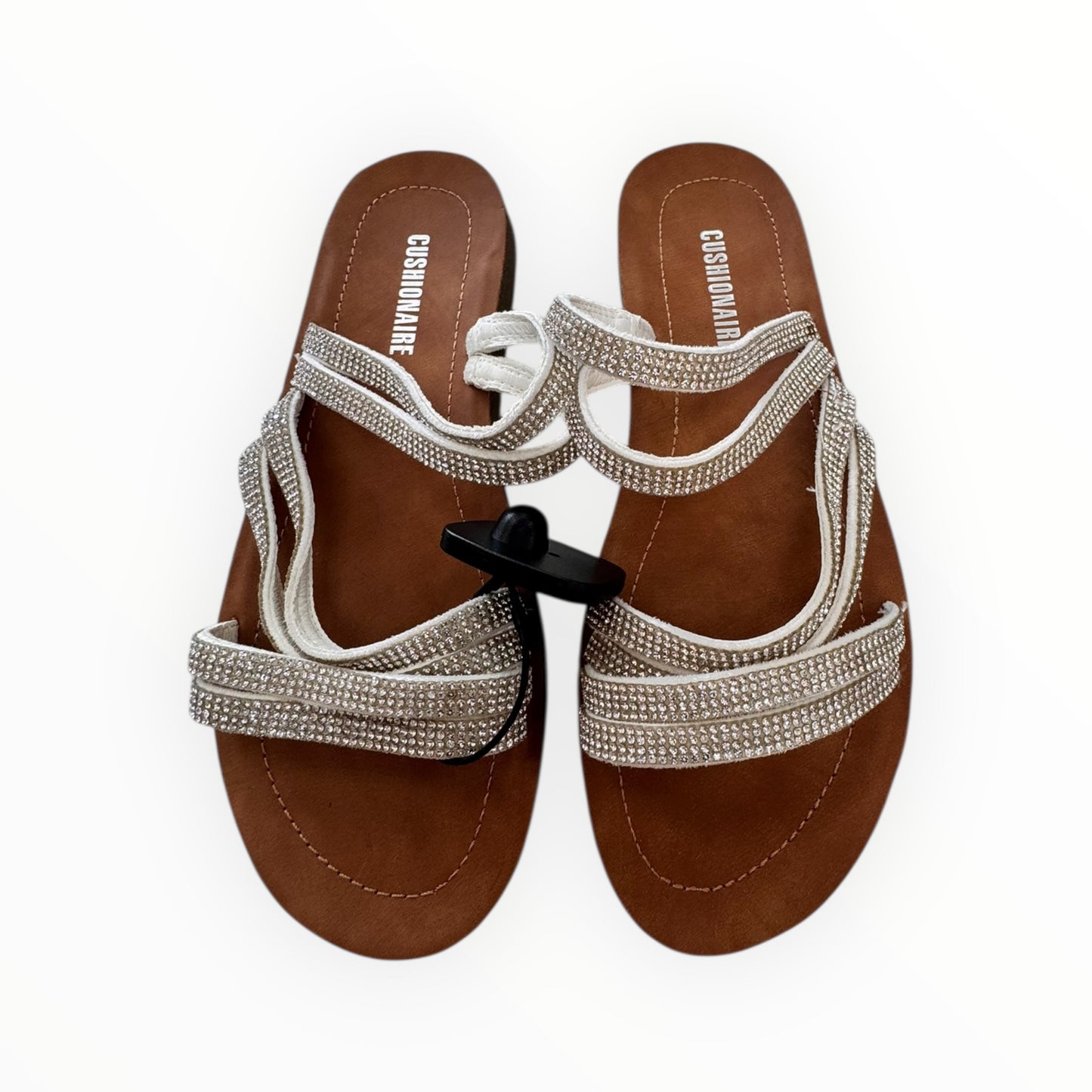 Sandals Flats By Cushionaire In Multi, Size:9