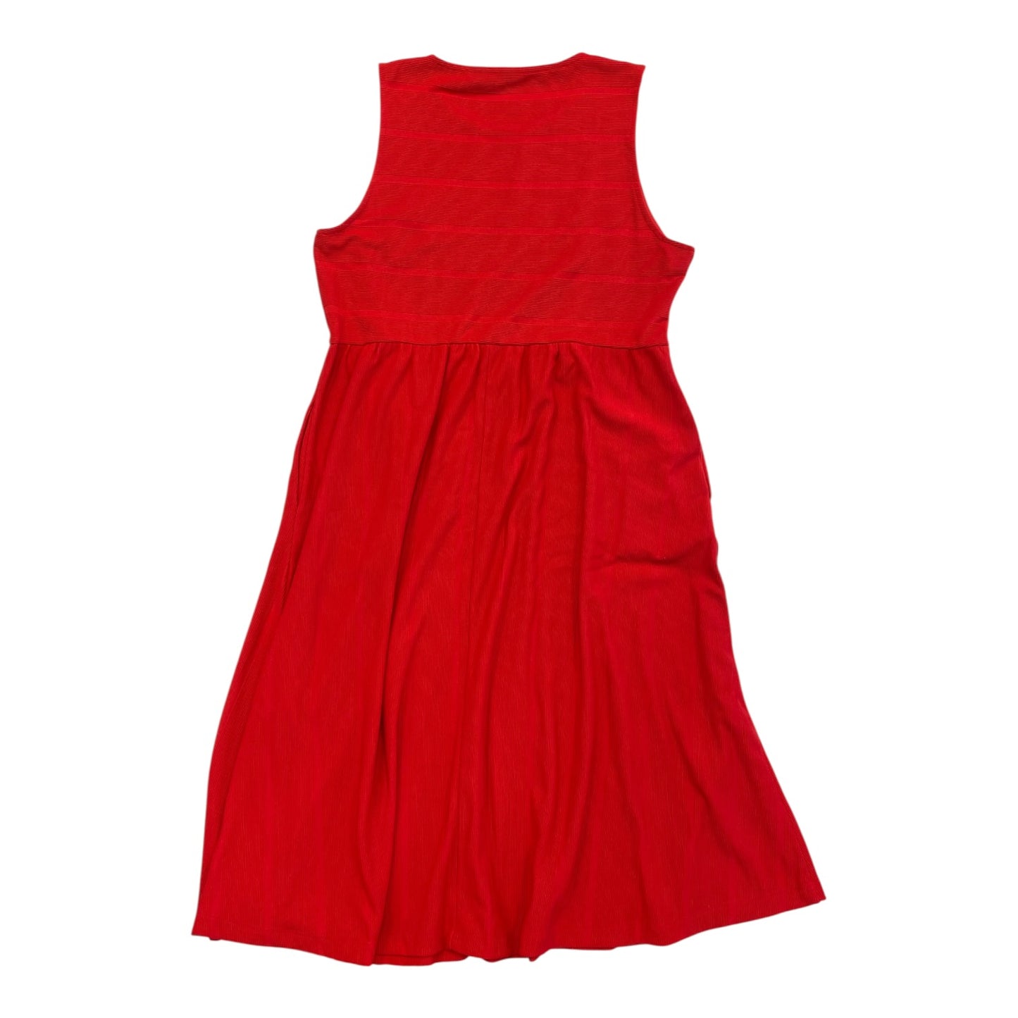 Dress Casual Midi By Draper James In Red, Size:Xxl