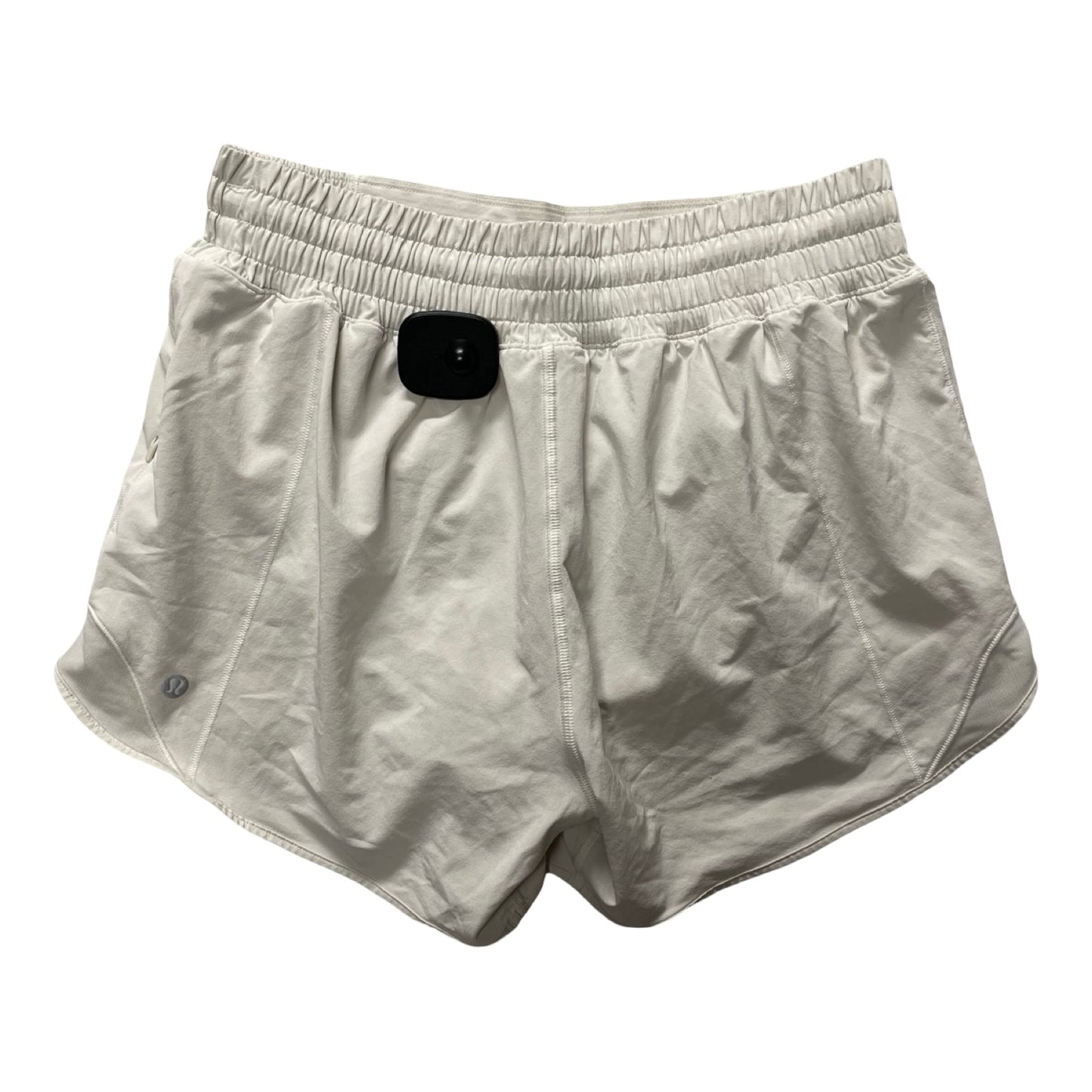 Athletic Shorts By Lululemon In Cream, Size:6