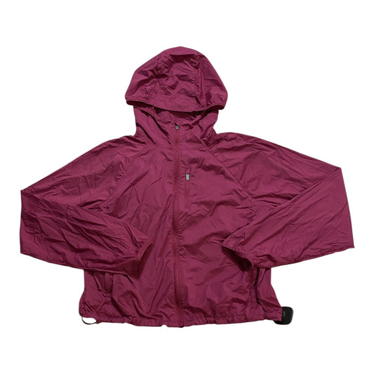 Athletic Jacket By Athleta In Purple, Size:S