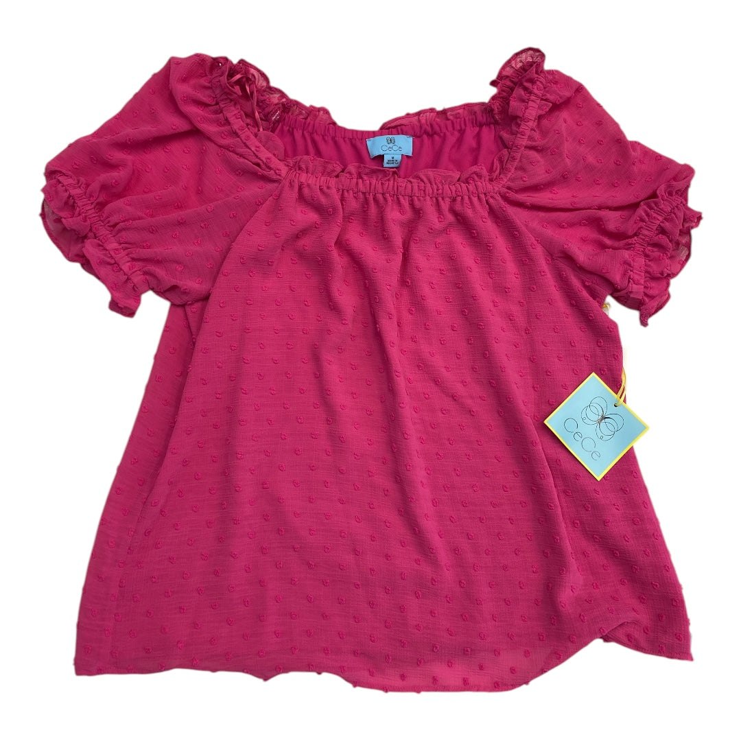 Top Ss By Cece In Pink, Size:M