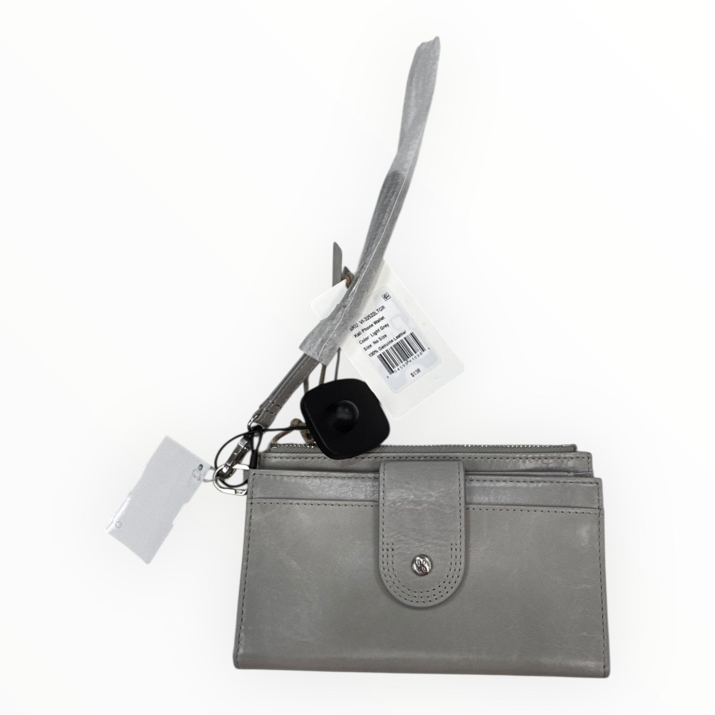 Wallet Leather By Hobo Intl In Grey, Size:Medium