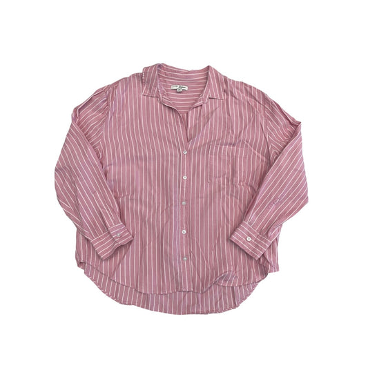 Top Ls By Jachs Girlfirend In Pink & White, Size:Xl