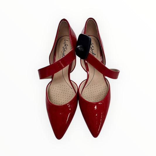 Shoes Heels Kitten By Life Stride In Red, Size:6