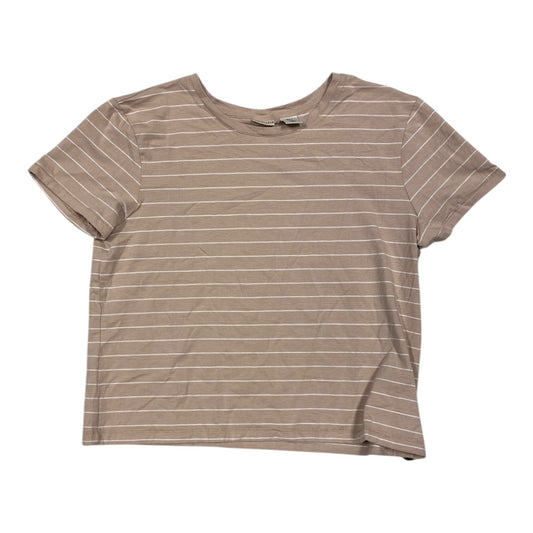 Top Ss Basic By Max Studio In Striped Pattern, Size:L