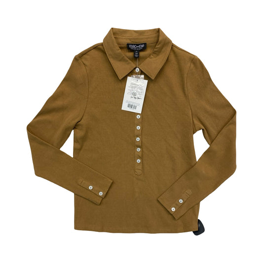 Top Ls By Cmc In Brown & Cream, Size:L