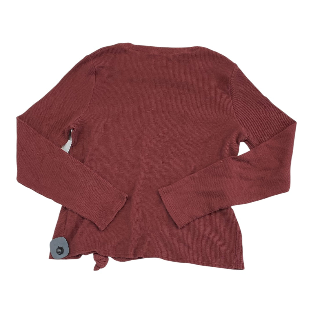 Top Ls By Madewell In Red, Size:L