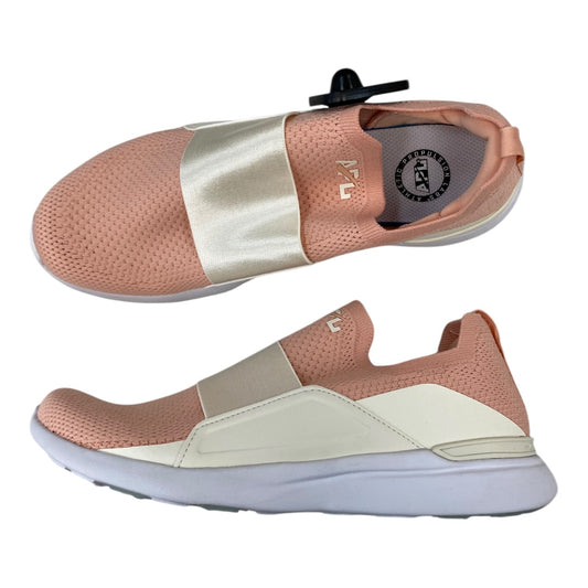 Shoes Athletic By APL In Pink, Size:9.5