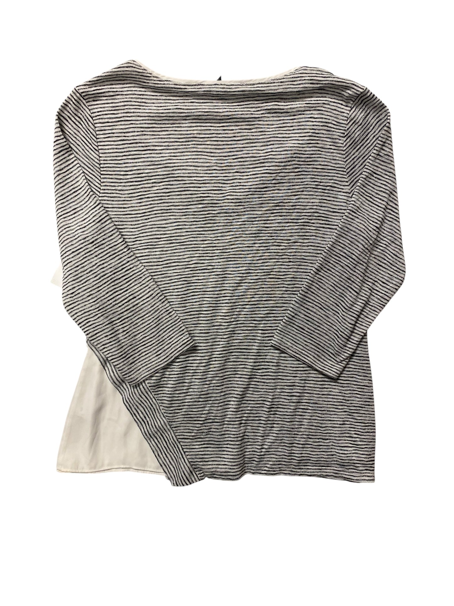 Top Ls By White House Black Market In Striped Pattern, Size:L