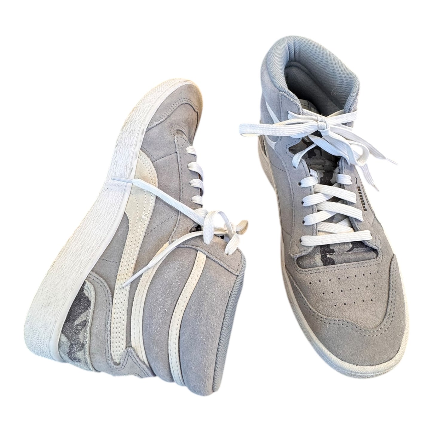 Shoes Sneakers By Puma In Grey, Size:7