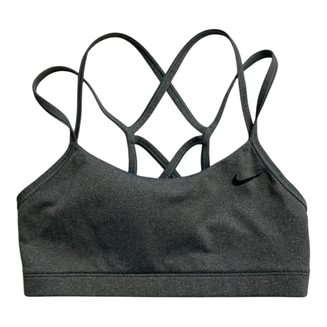 Athletic Bra By Nike In Grey, Size:S