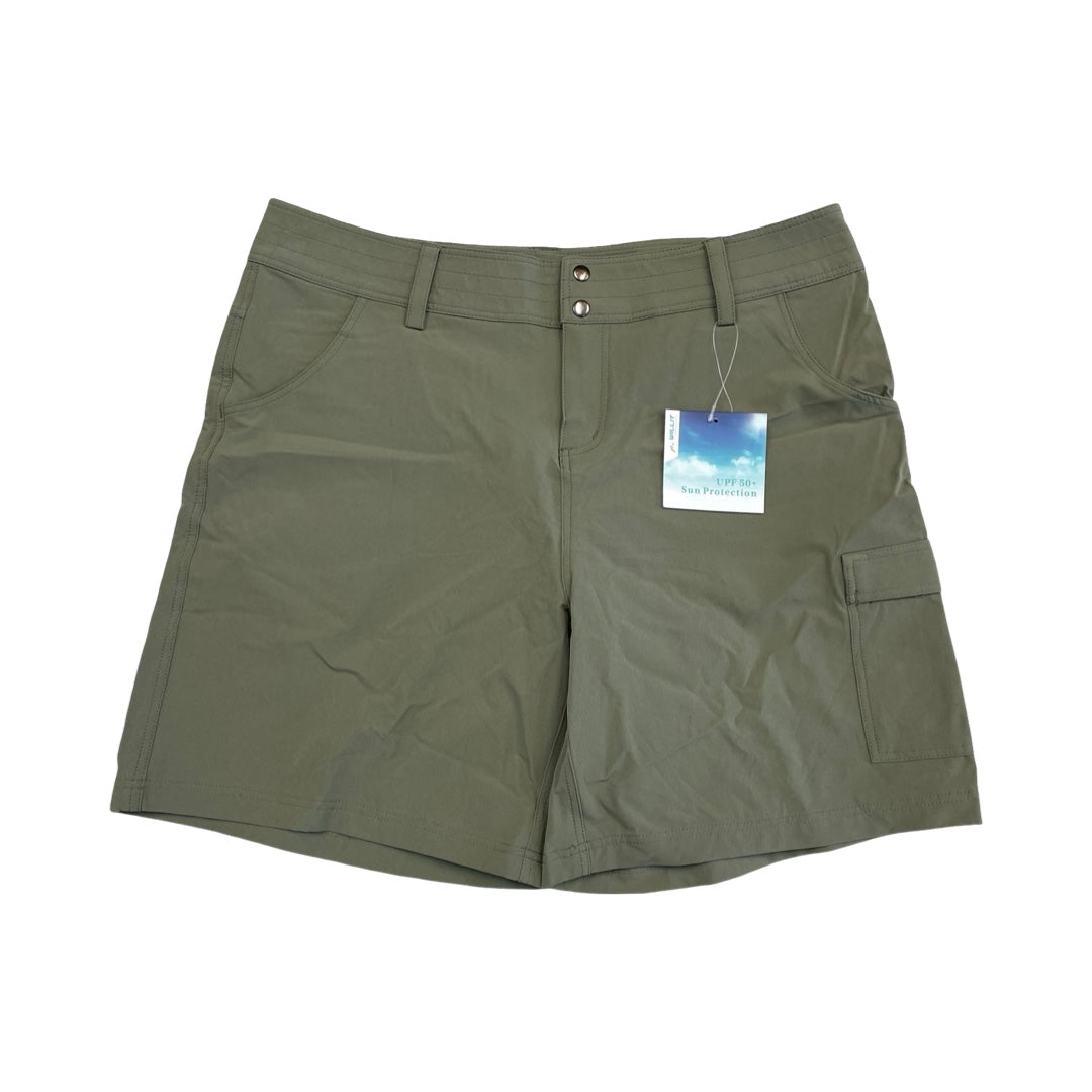 Athletic Shorts By Cmc In Green, Size:10
