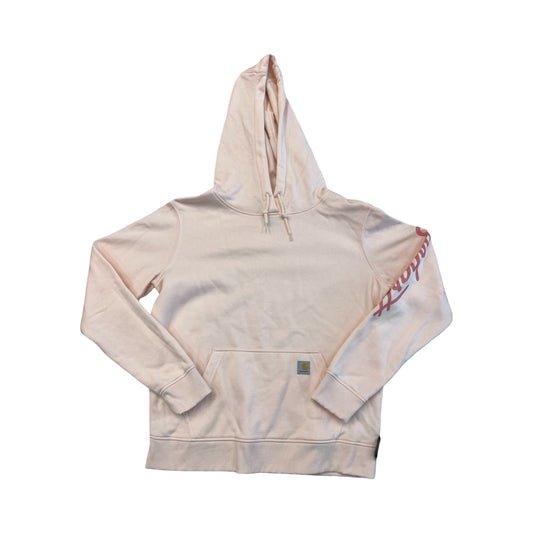 Sweatshirt Hoodie By Carhartt In Pink, Size:M