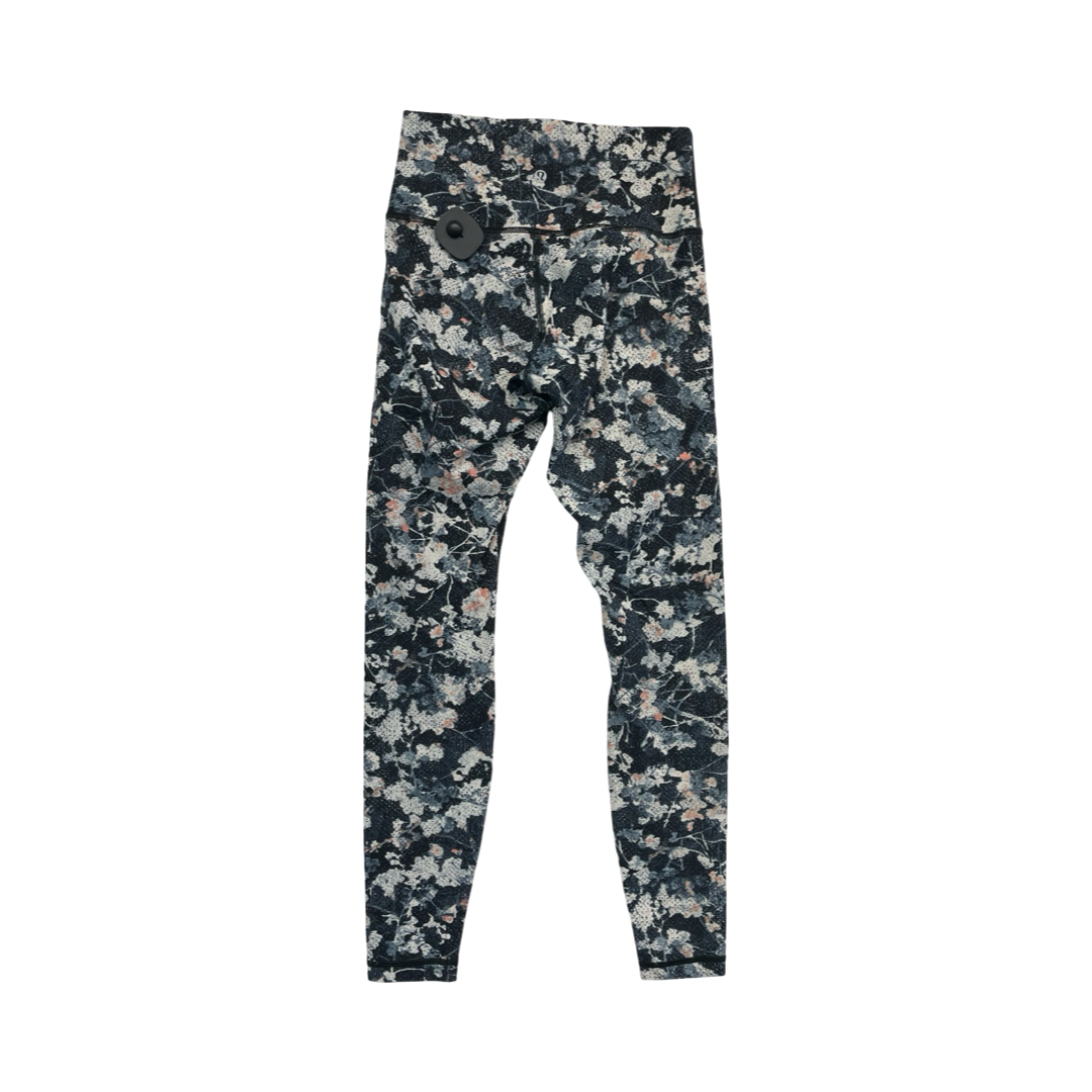 Athletic Leggings By Lululemon In Multi, Size:6