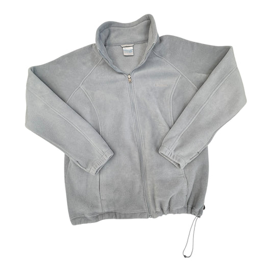 Jacket Fleece By Columbia In Grey, Size:2X