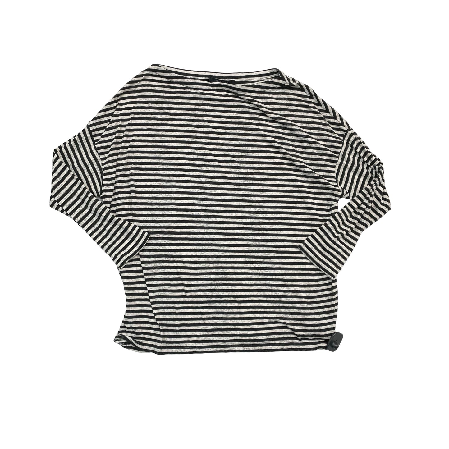 Top Ls Designer By All Saints In Striped Pattern, Size:S