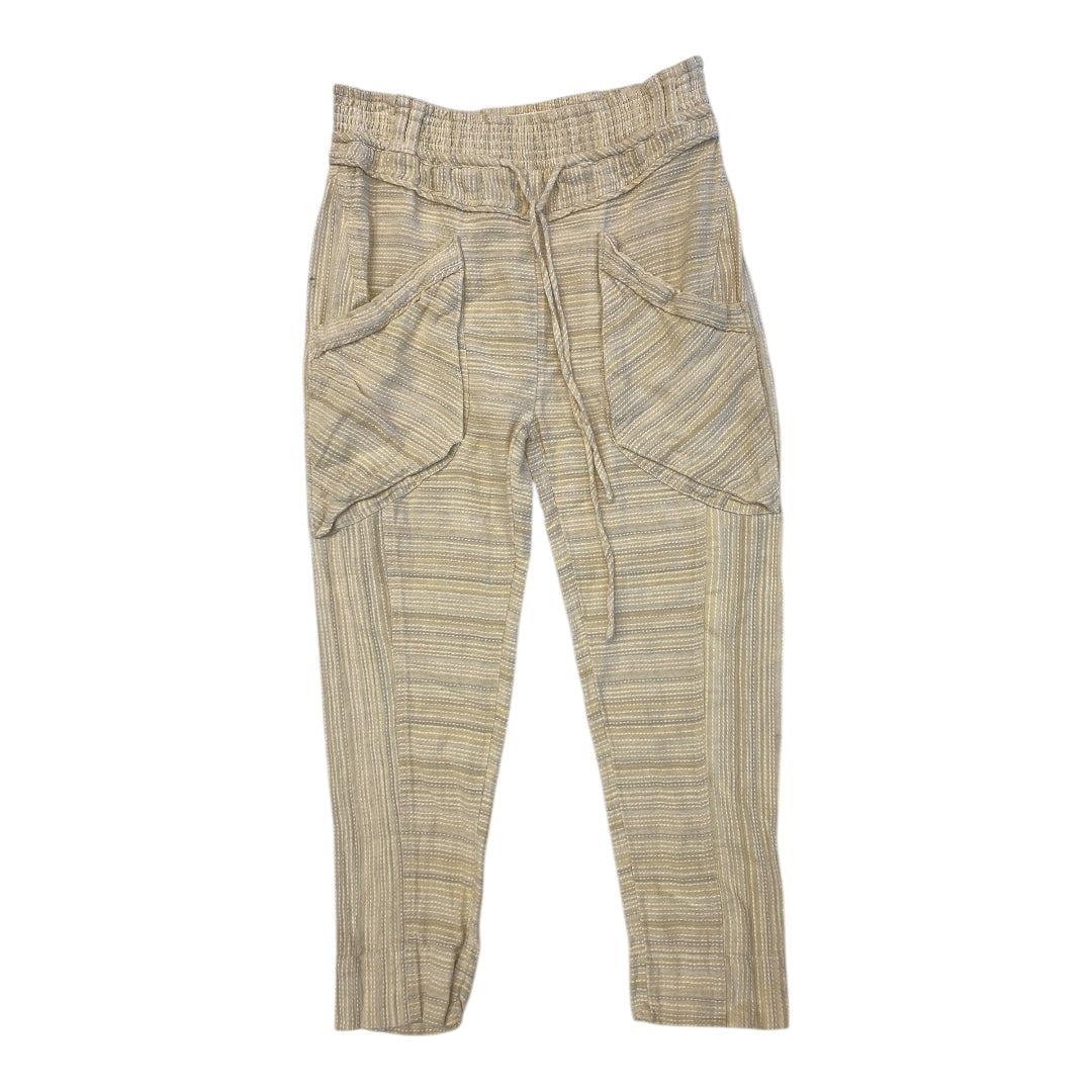 Pants Lounge By Free People In Yellow, Size:Xs