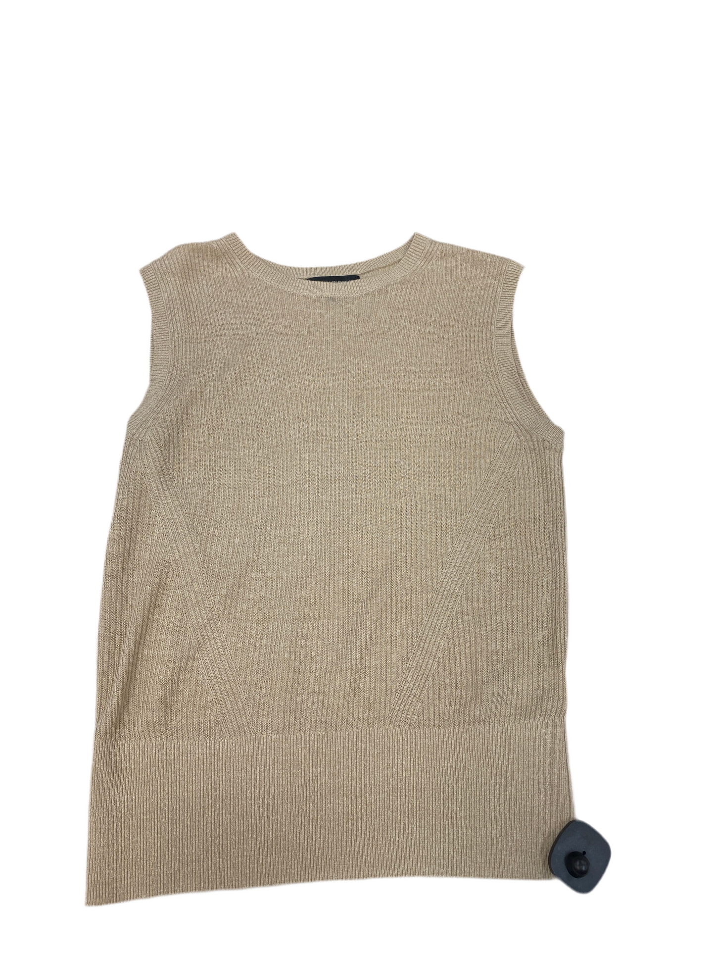 Top Sleeveless By Banana Republic In Tan, Size:Xs