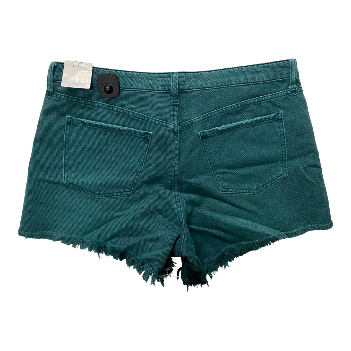 Shorts By Kut In Green Denim, Size:14