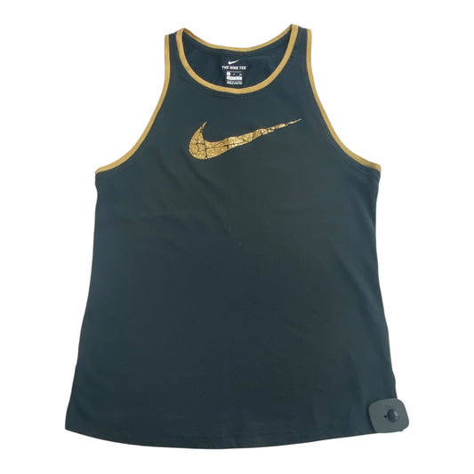 Athletic Tank Top By Nike In Black, Size:S