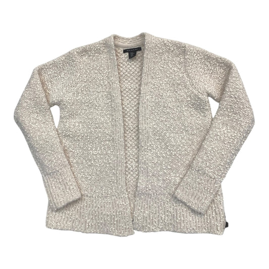 Sweater Cardigan By Tahari In Cream, Size:Xs