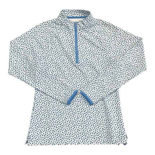 Athletic Top Ls Collar By Peter Millar In Multi, Size:S