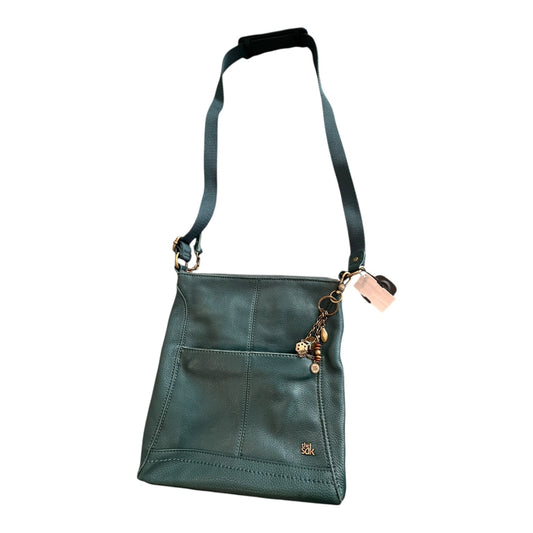 Handbag Leather By The Sak In Green, Size:Medium