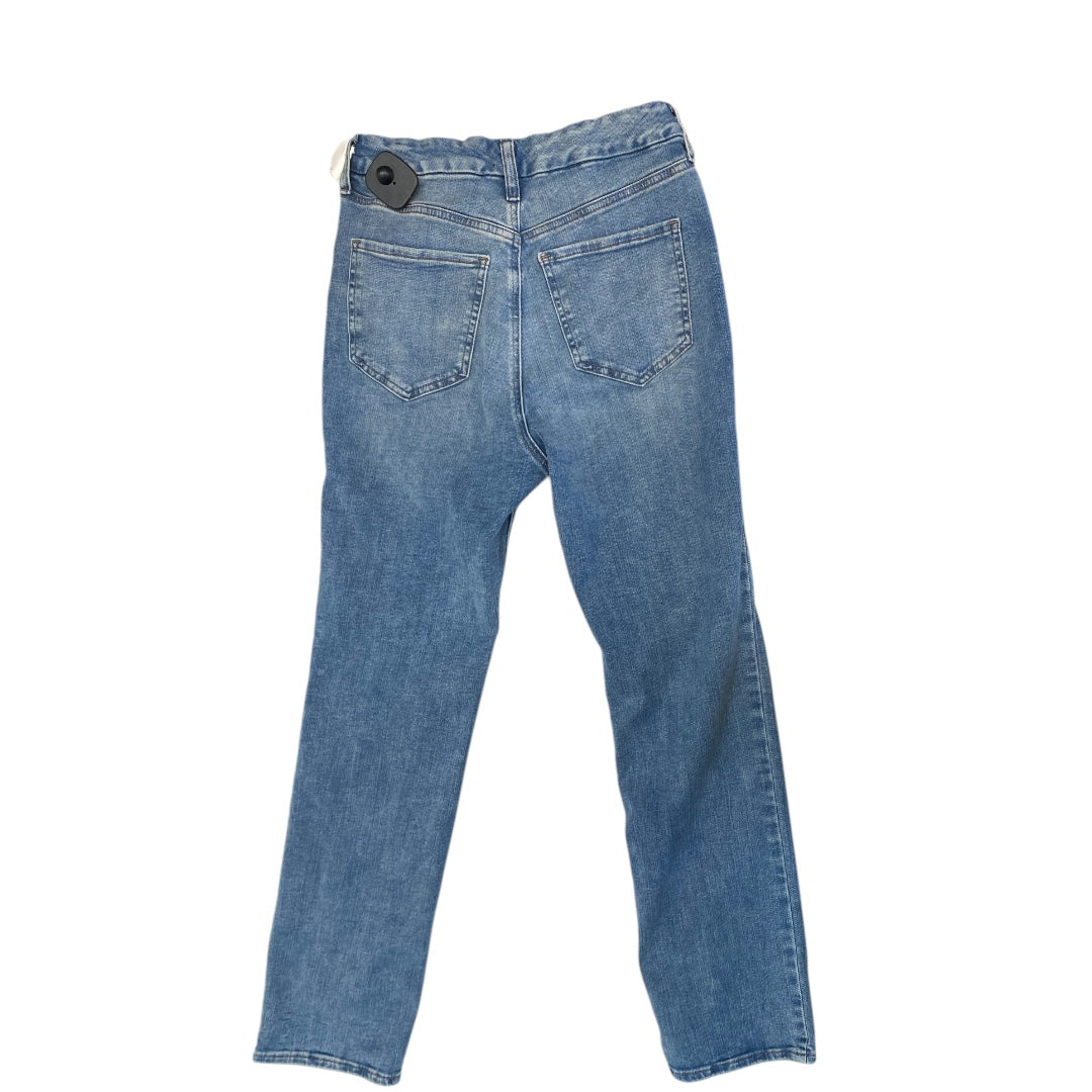 Jeans Straight By Express In Blue Denim, Size:M