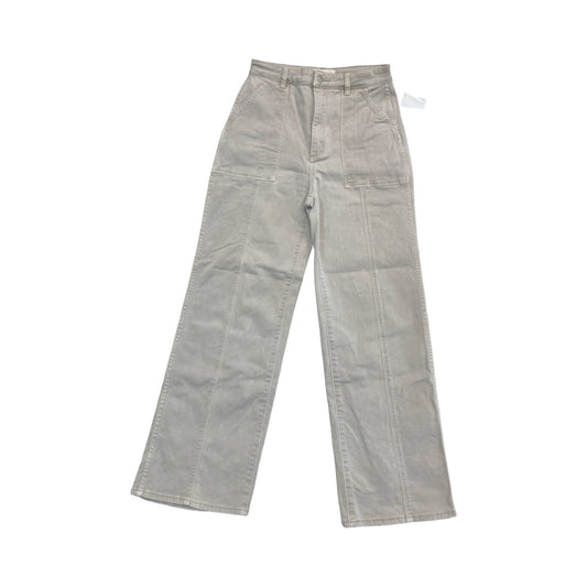 Jeans Wide Leg By Rollas In Tan Denim, Size:4