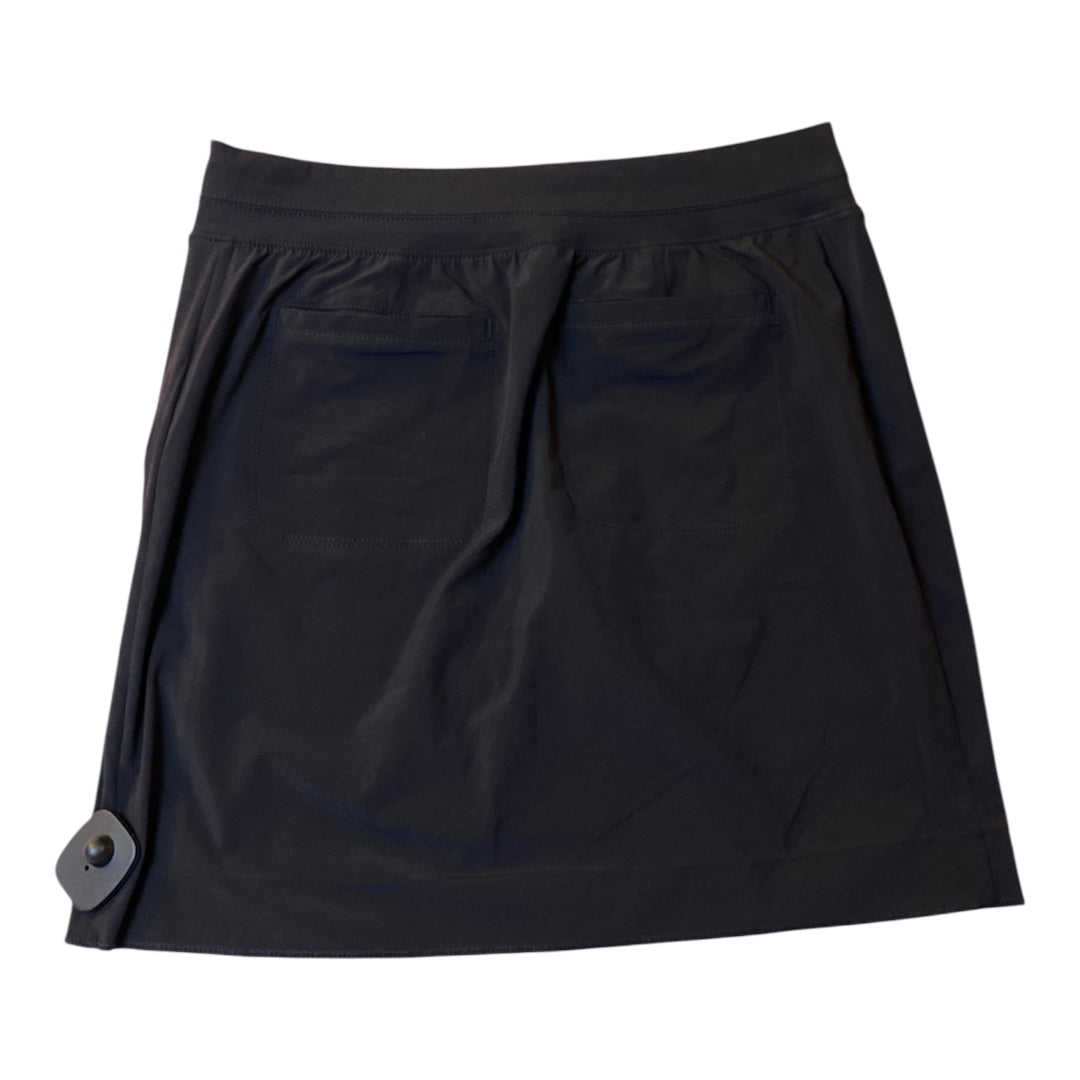Athletic Skort By Athleta In Black, Size:10