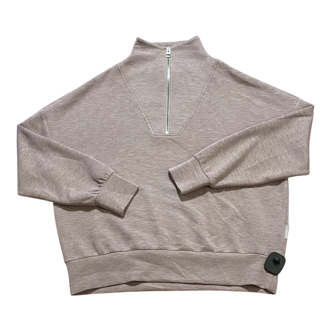 Athletic Sweatshirt Collar By Varley In Purple, Size:Xs