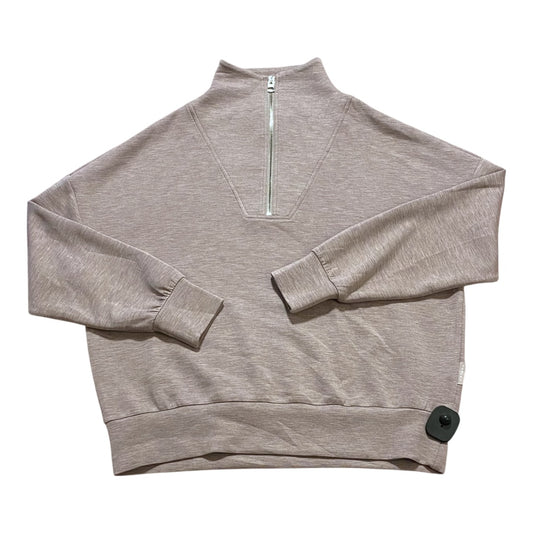 Athletic Sweatshirt Collar By Varley In Purple, Size:Xs
