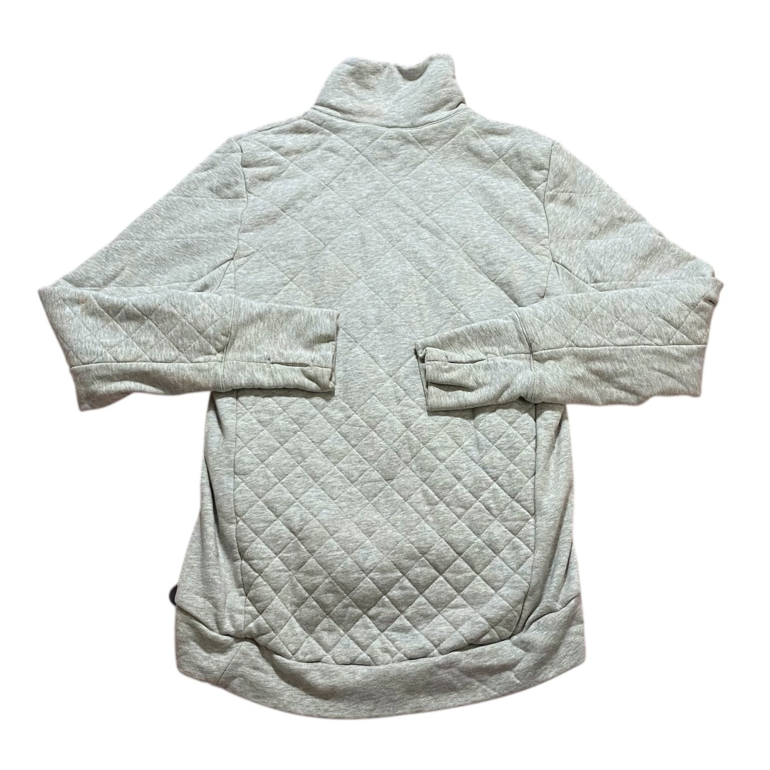 Athletic Sweatshirt Collar By Lululemon In Grey, Size:6