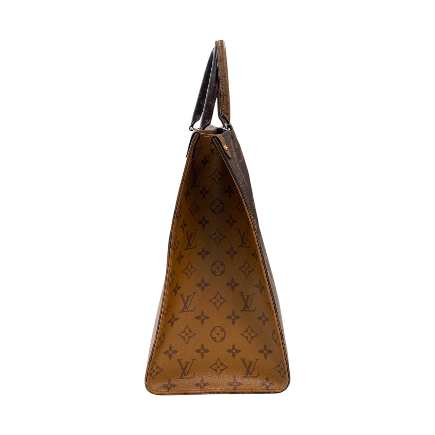 OnTheGo GM Handbag Luxury Designer By Louis Vuitton In Brown, Size:Large (GM)