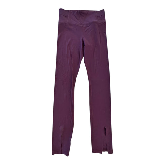 Athletic Leggings By Athleta In Maroon, Size:S