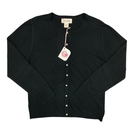 Sweater Cardigan By Cmc In Black, Size:Xl
