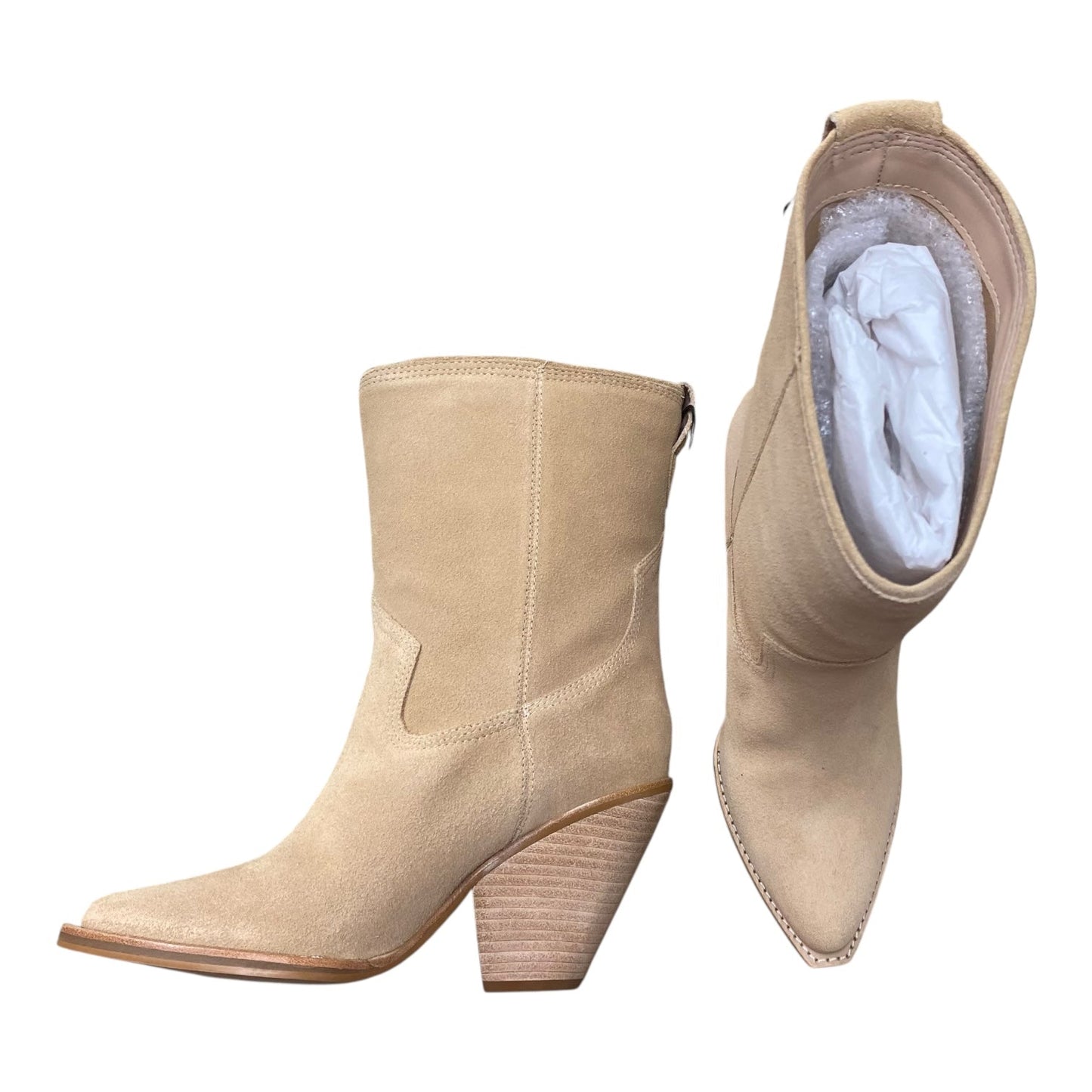 Boots Designer By Kaanas In Tan, Size:7