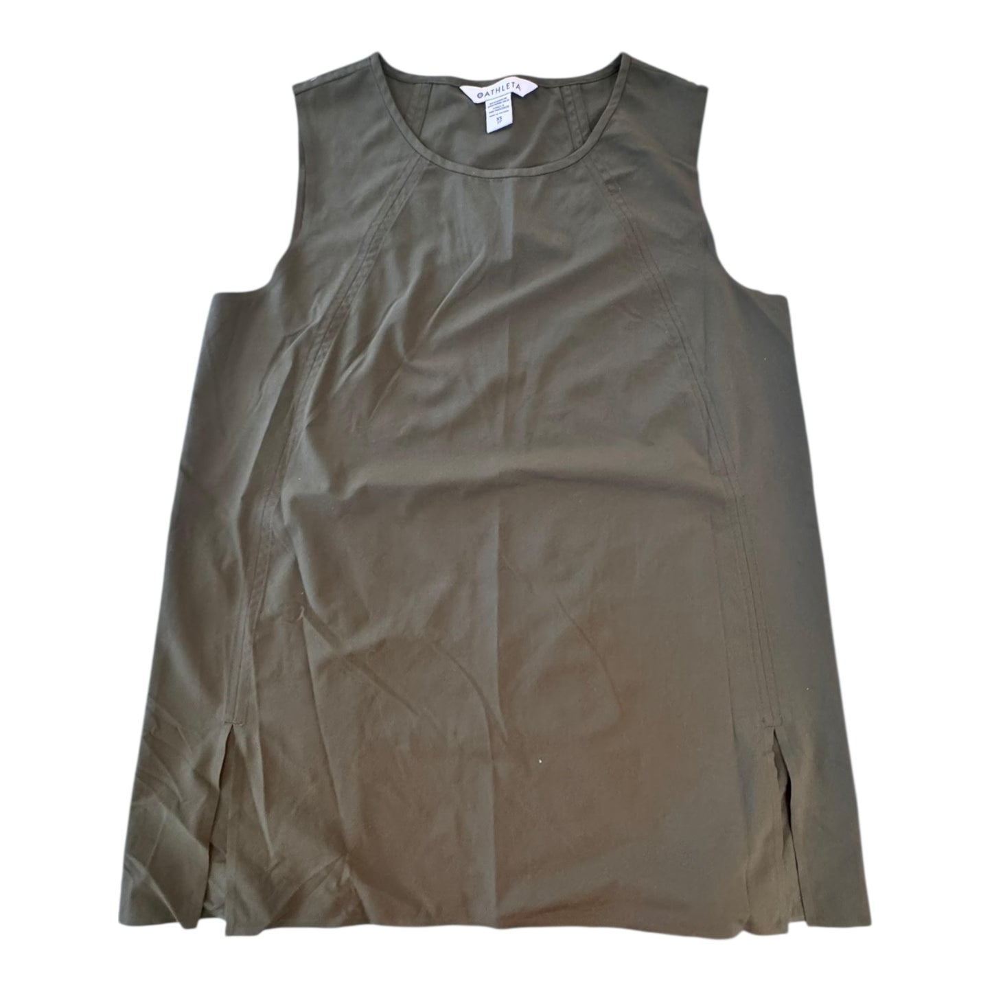 Athletic Tank Top By Athleta In Green, Size:Xs