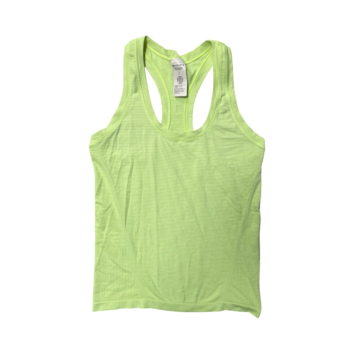 Athletic Tank Top By Athleta In Yellow, Size:S