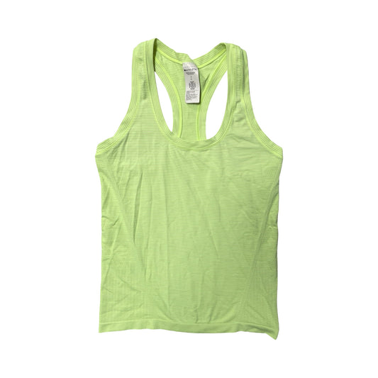 Athletic Tank Top By Athleta In Yellow, Size:S