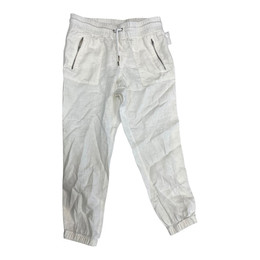 Pants Linen By Athleta In White, Size:8P