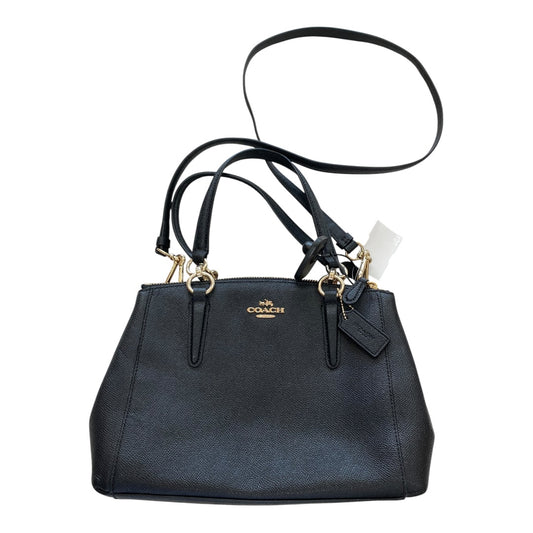 Handbag Designer By Coach In Black, Size:Small