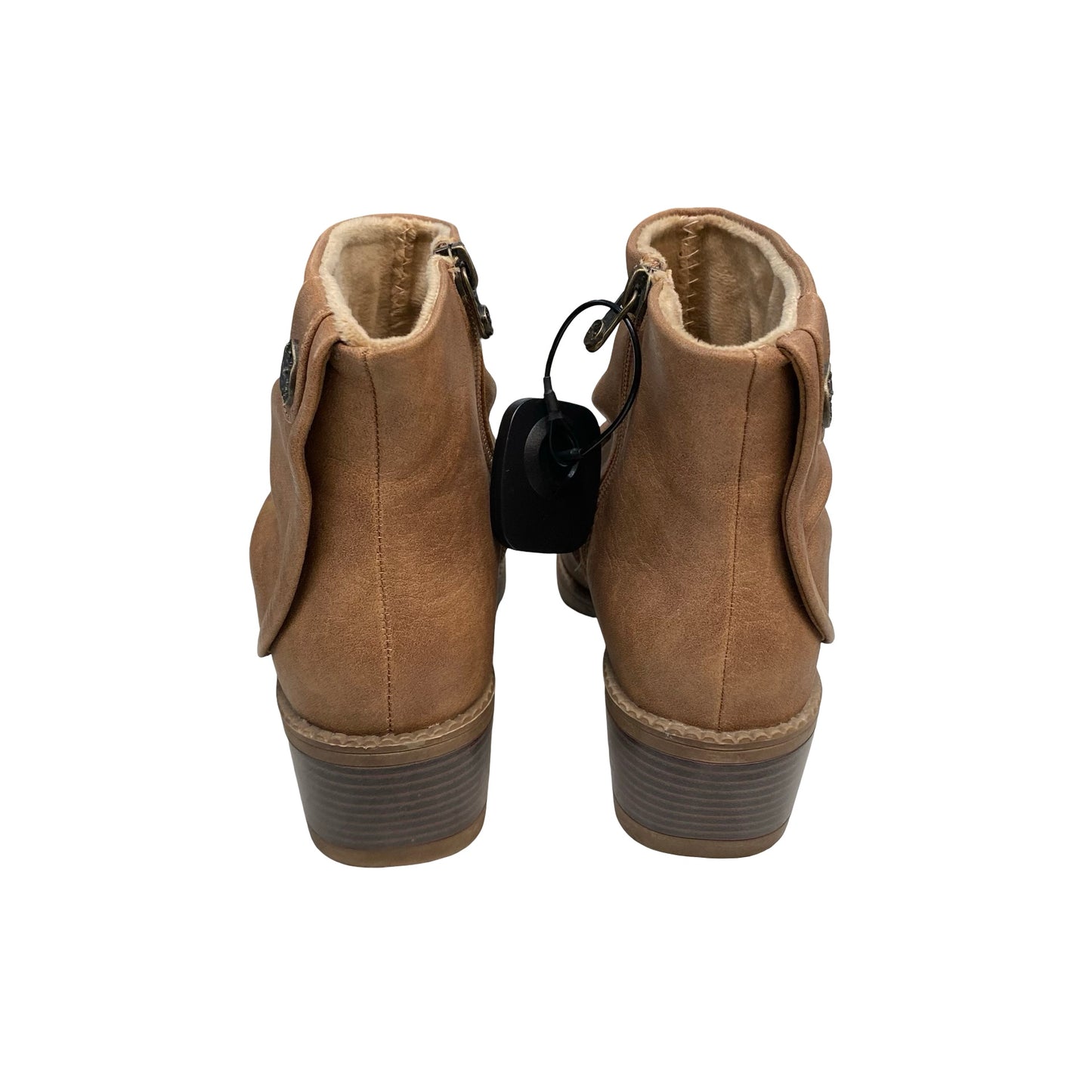 Boots Ankle Heels By Blowfish In Brown, Size:7