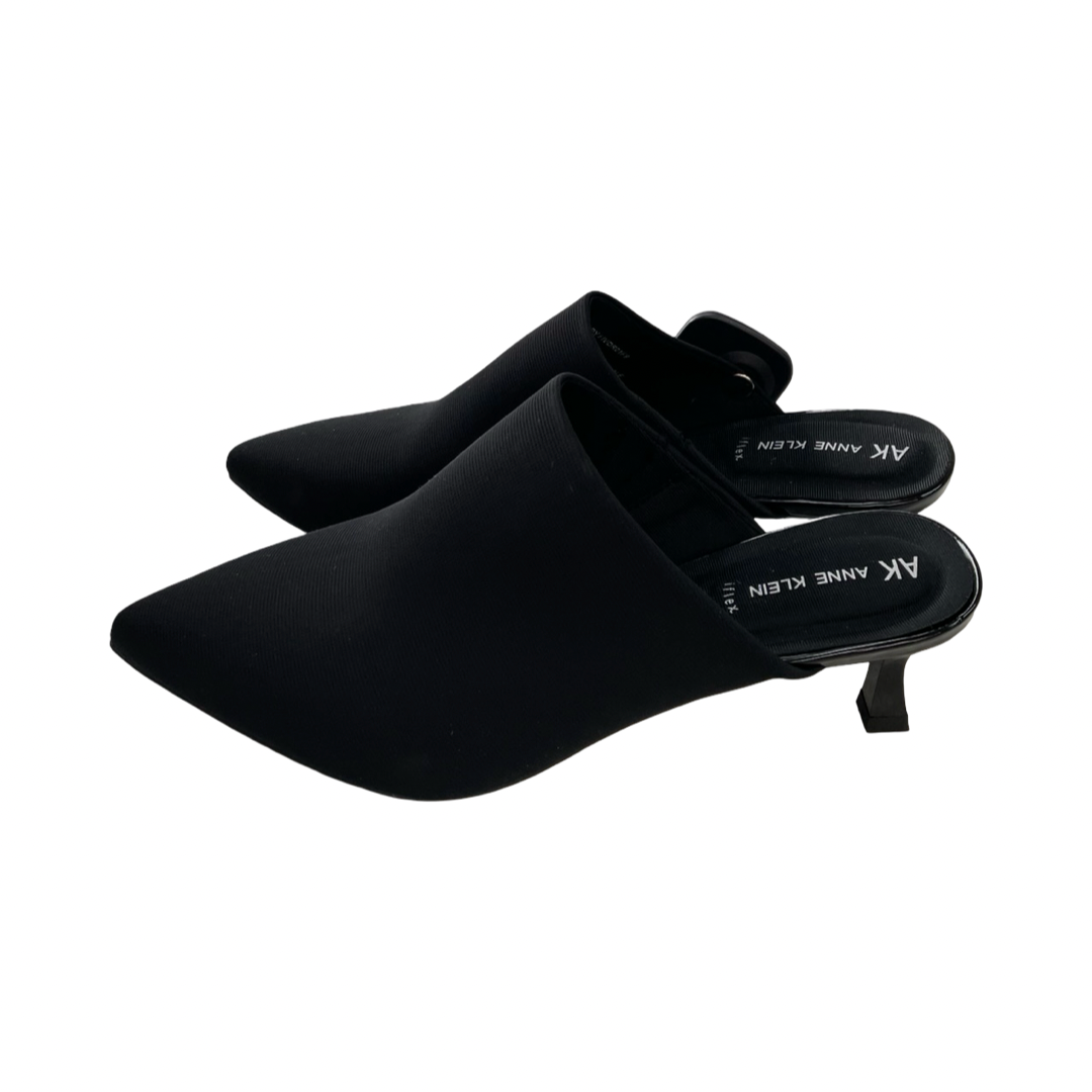 Shoes Heels Kitten By Anne Klein In Black, Size:9.5